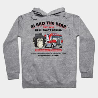 BJ and the Bear Hauling and Trucking Lts Worn Out Hoodie